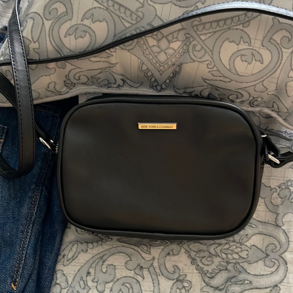 NY&C Black Crossbody Purse